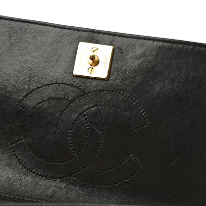 Chanel Lambskin Quilted Mini Single Flap Bag Black 12 of 15