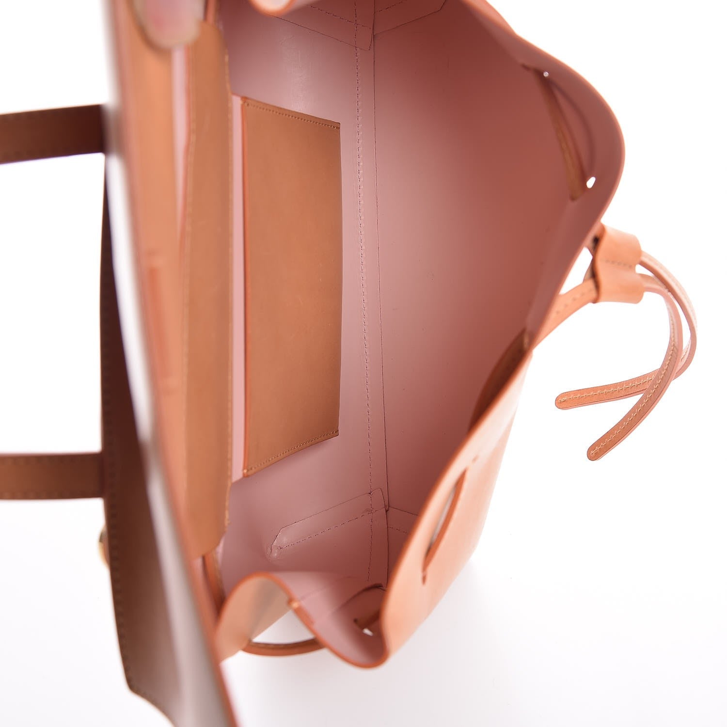 Mansur Gavriel Calfskin Mini Lady Bag Camello Rosa 5 of 7