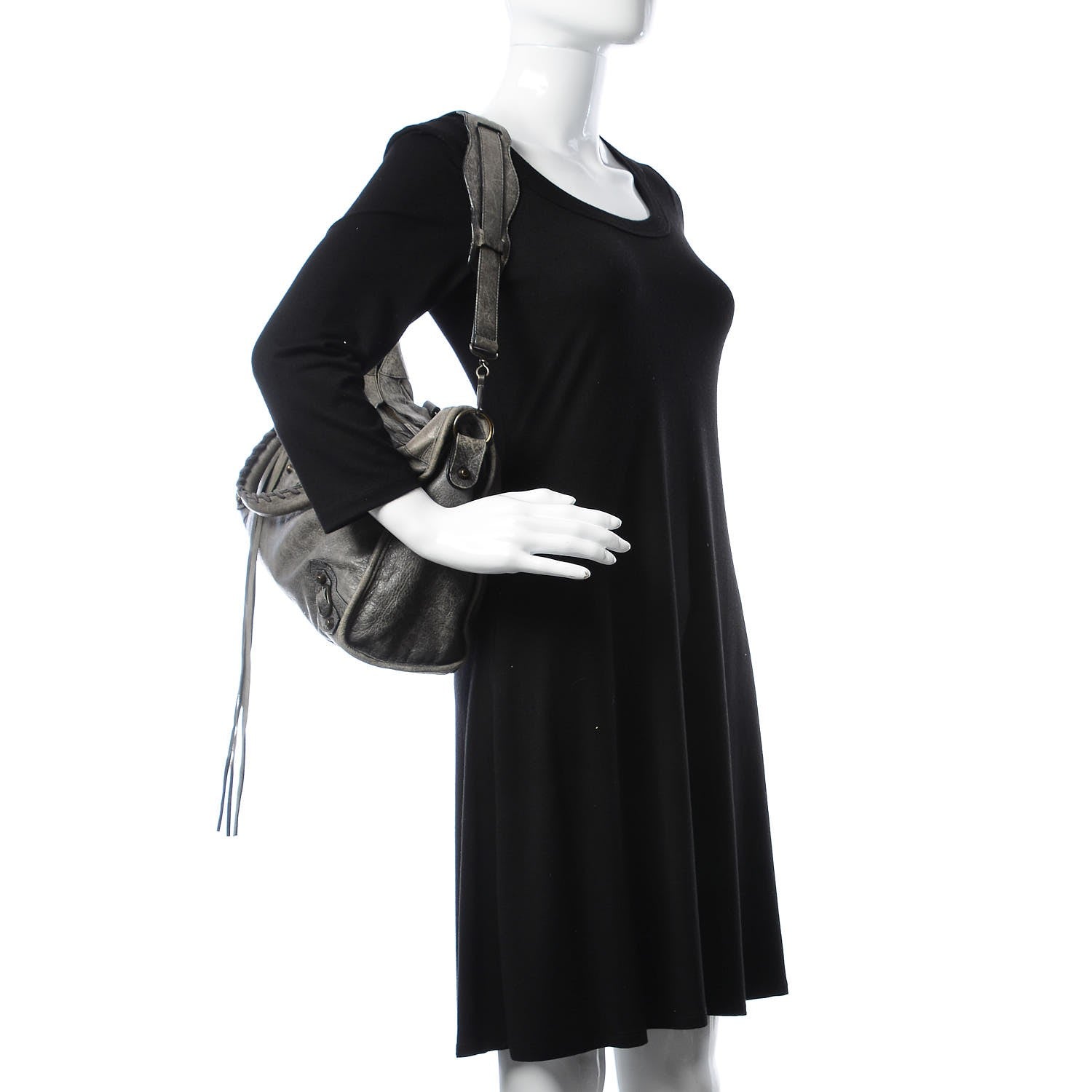 Balenciaga Agneau Classic Hardware City Anthracite 3 of 10