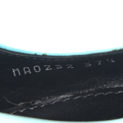 Louis Vuitton Calfskin Archlight Slingback Pumps 37.5 Black Blue 8 of 10