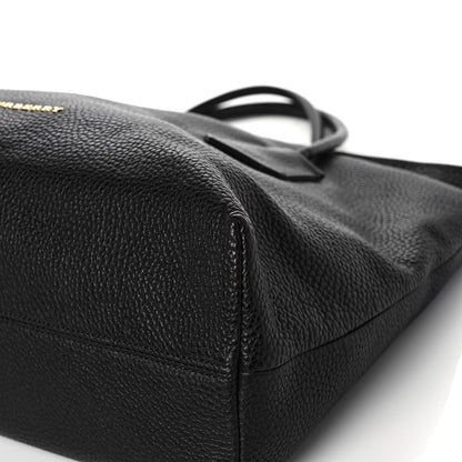 Burberry London Grainy Calfskin Medium Baynard Tote Black 11 of 14