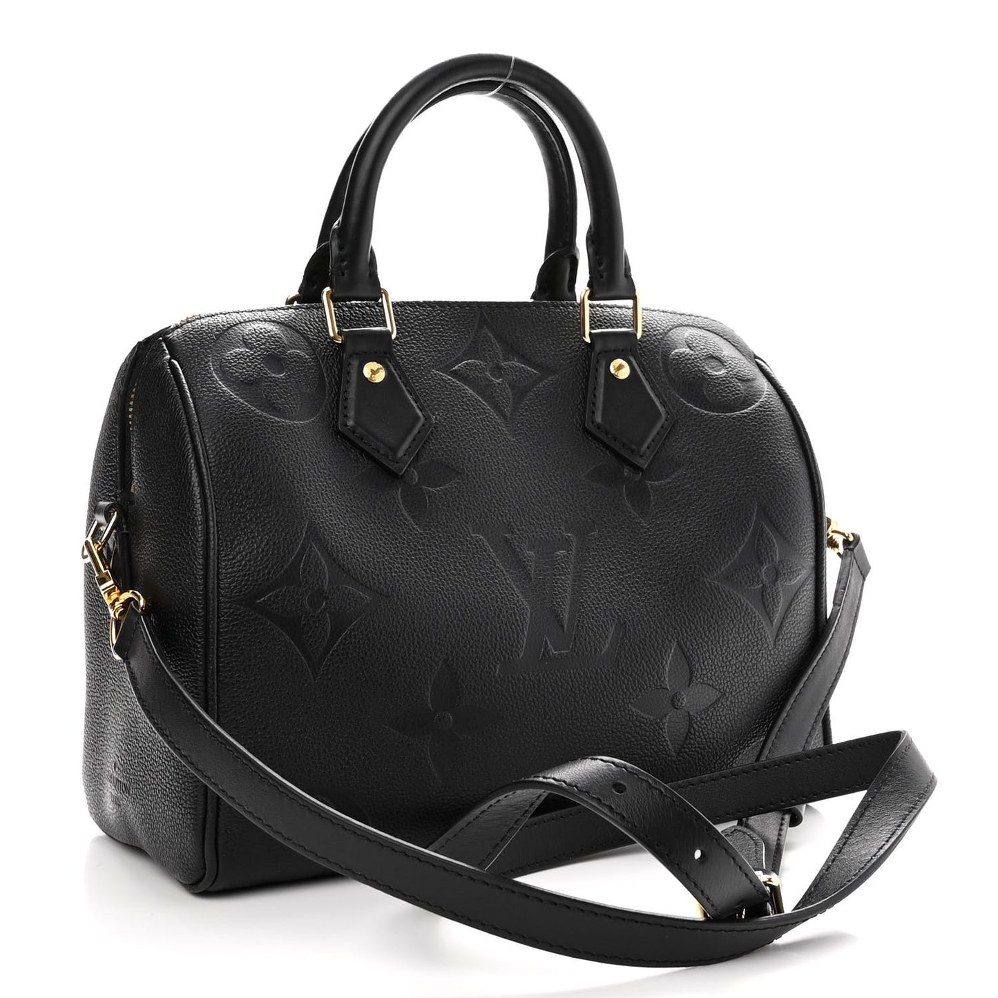 Empreinte Monogram Giant Speedy Bandouliere 25 Black