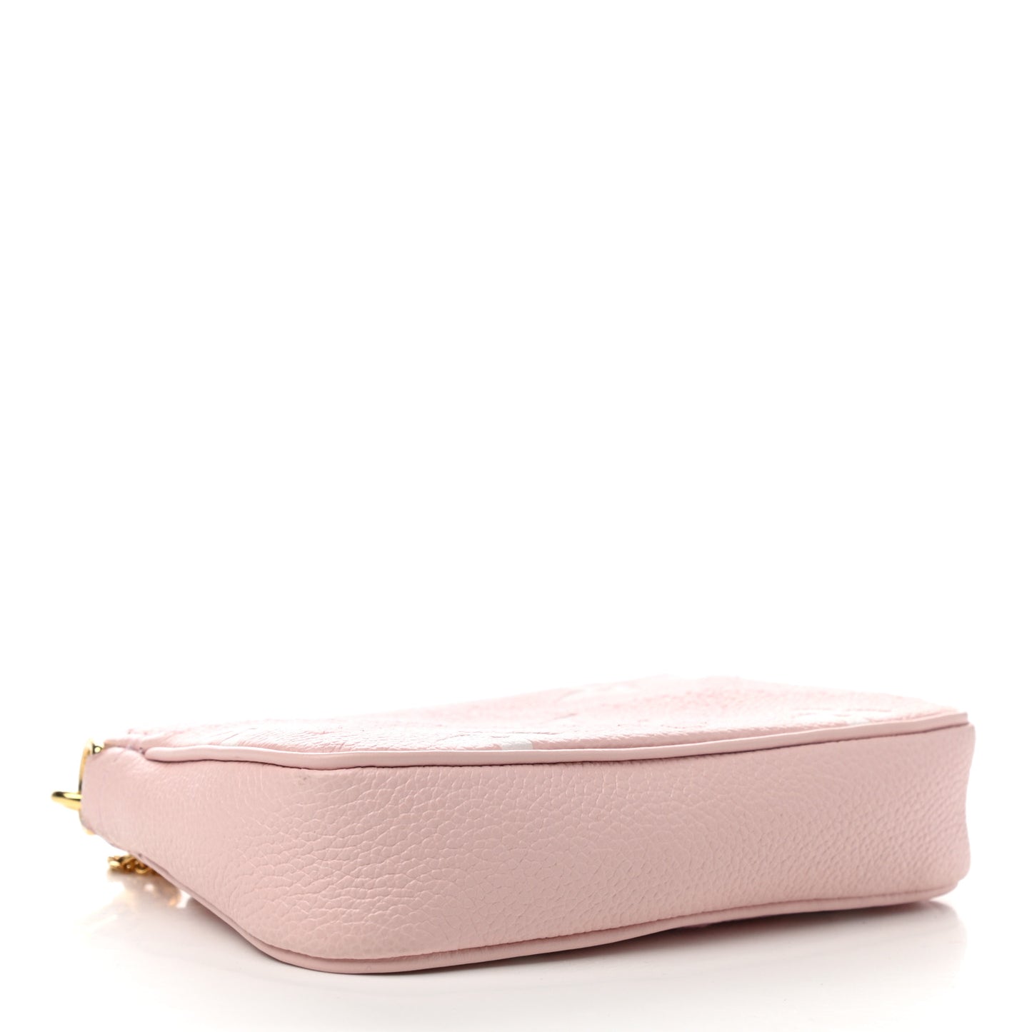 Empreinte Monogram Giant Broderies Mini Pochette Accessories Pink Creme