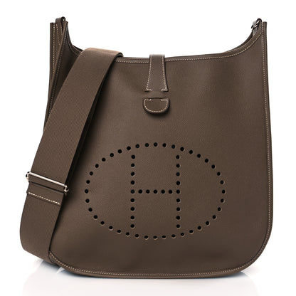 Hermes Epsom Evelyne III GM Etoupe 1 of 9
