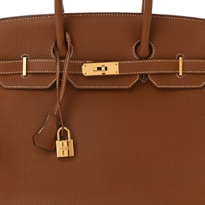 Hermes Togo Birkin 35 Gold 8 of 11