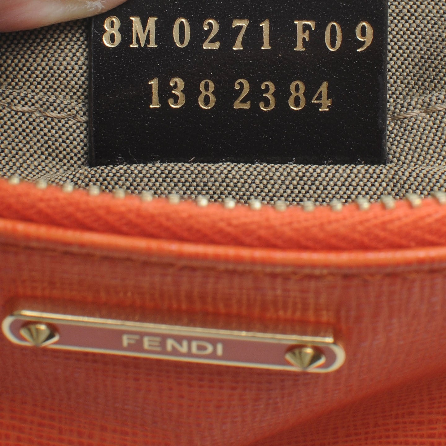 Vitello Elite Pochette Arancio