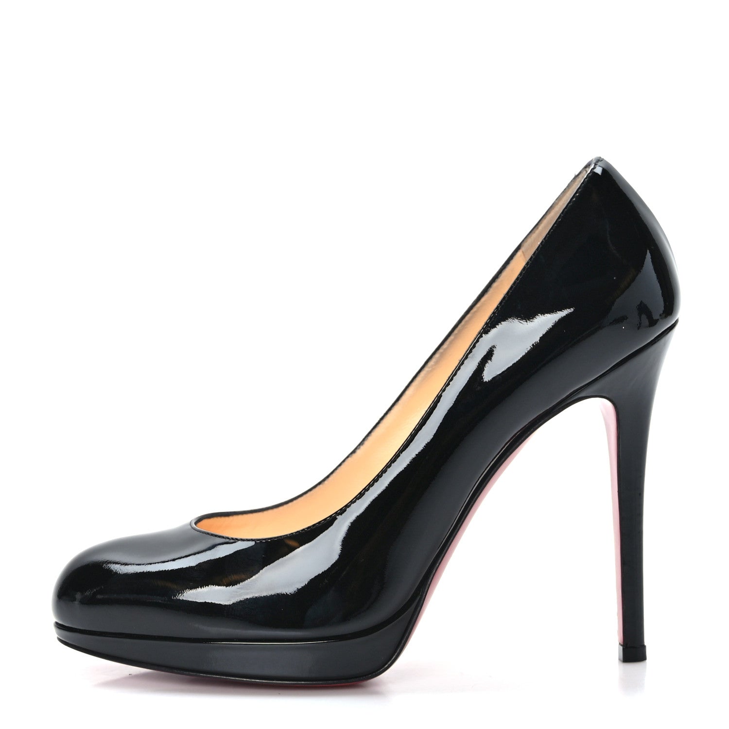Christian Louboutin Patent New Simple 120 Pumps 36 Black 1 of 7