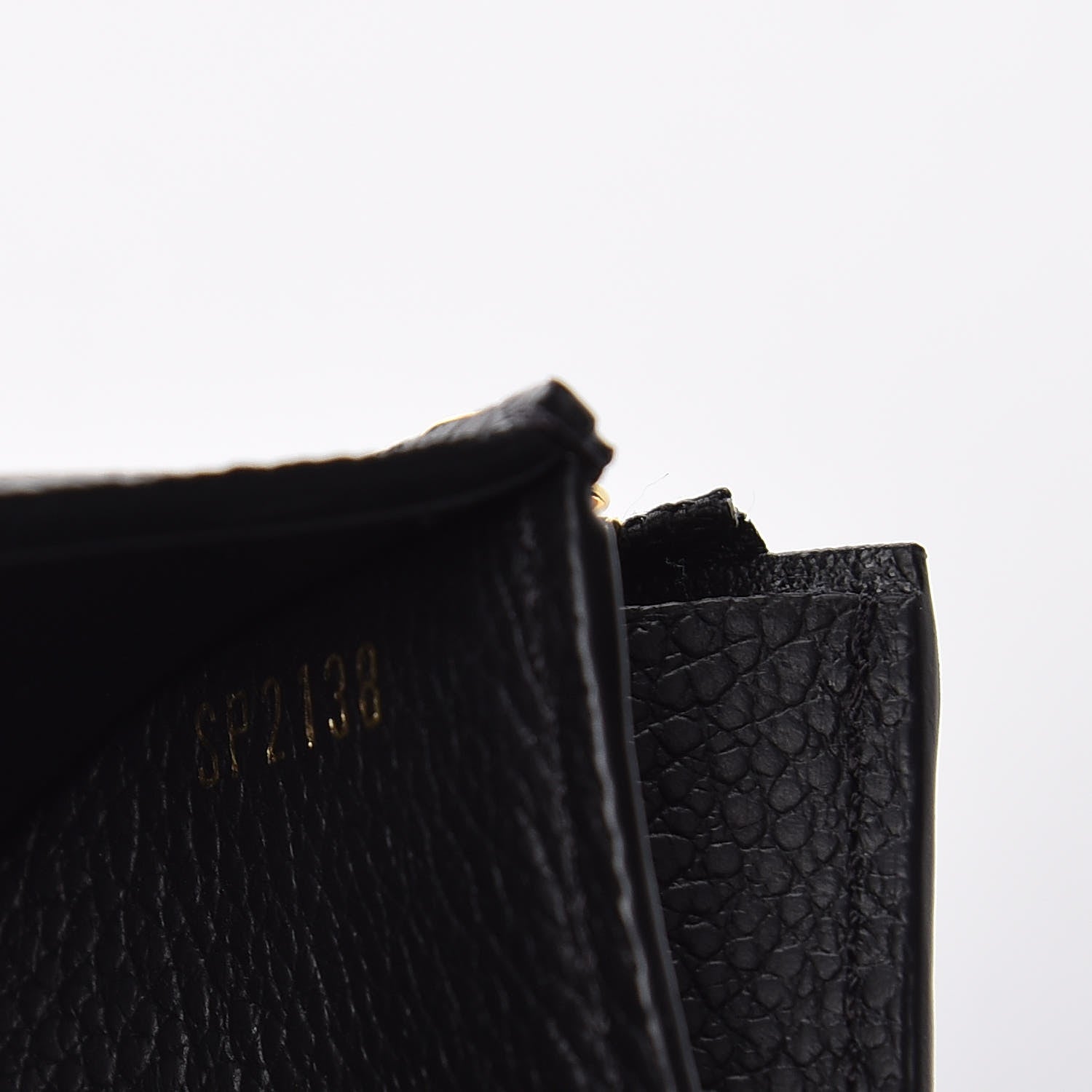 Louis Vuitton Empreinte Zoe Wallet Black 7 of 8