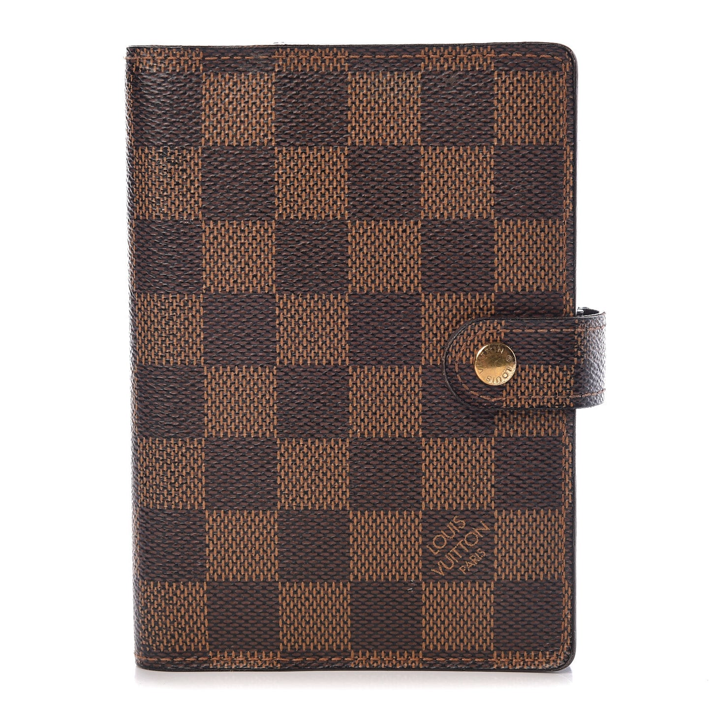 Damier Ebene Small Ring Agenda Cover