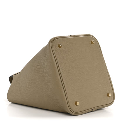 Hermes Taurillon Clemence Picotin Lock 22 MM Trench 4 of 11