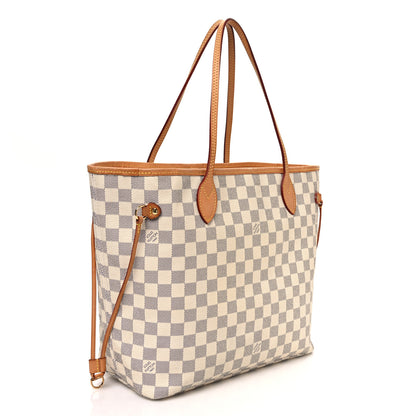 Louis Vuitton Damier Azur Neverfull MM 4 of 23