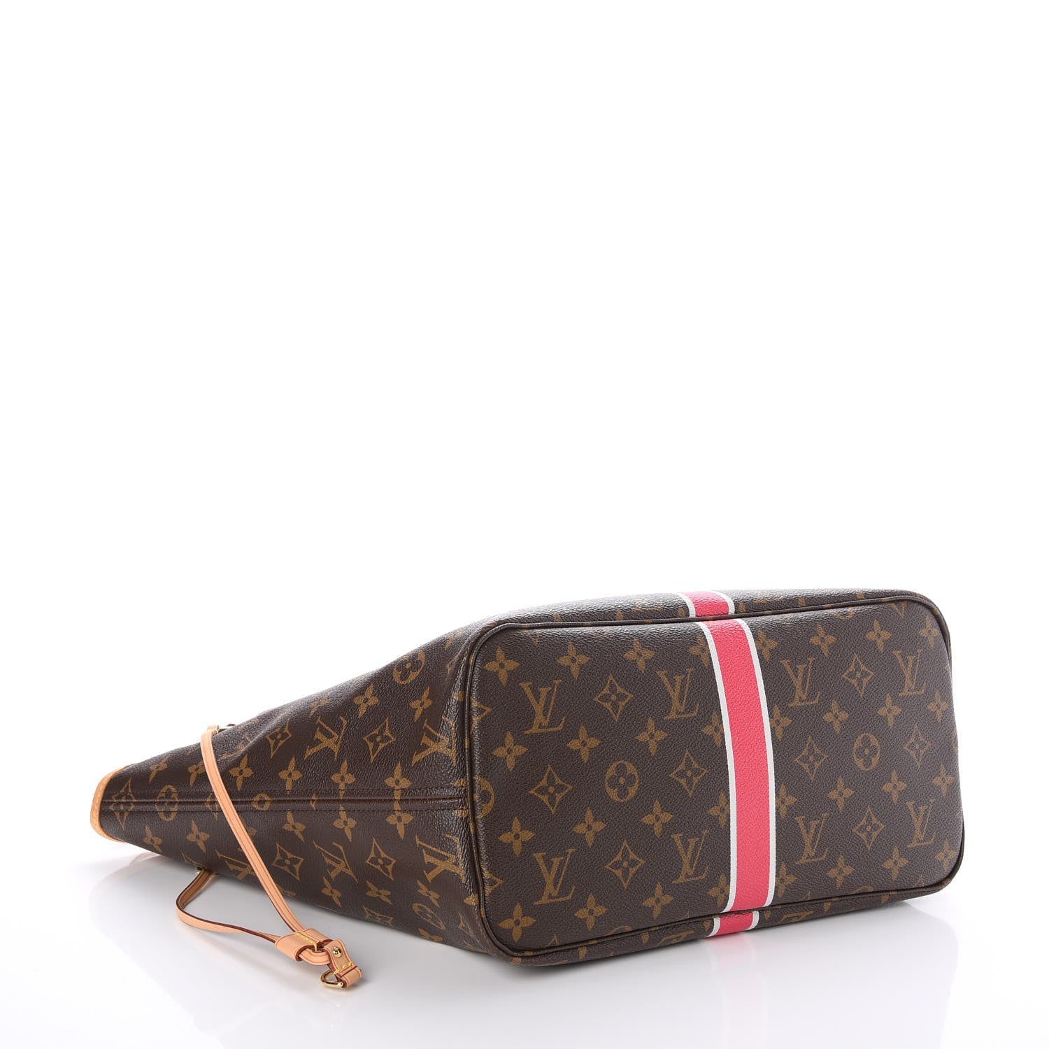 Louis Vuitton Monogram My LV Heritage Neverfull MM Fuchsia White 4 of 7