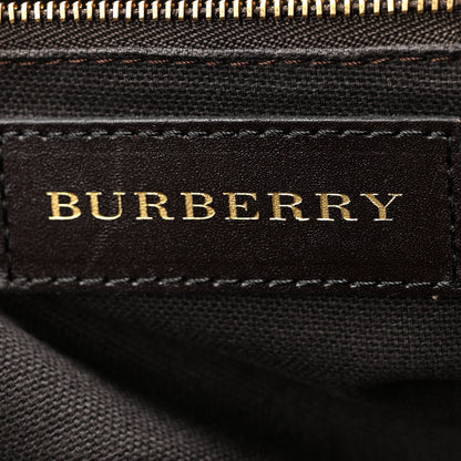 Burberry Haymarket Check Medium Primrose Tote Chocolate 6 of 10