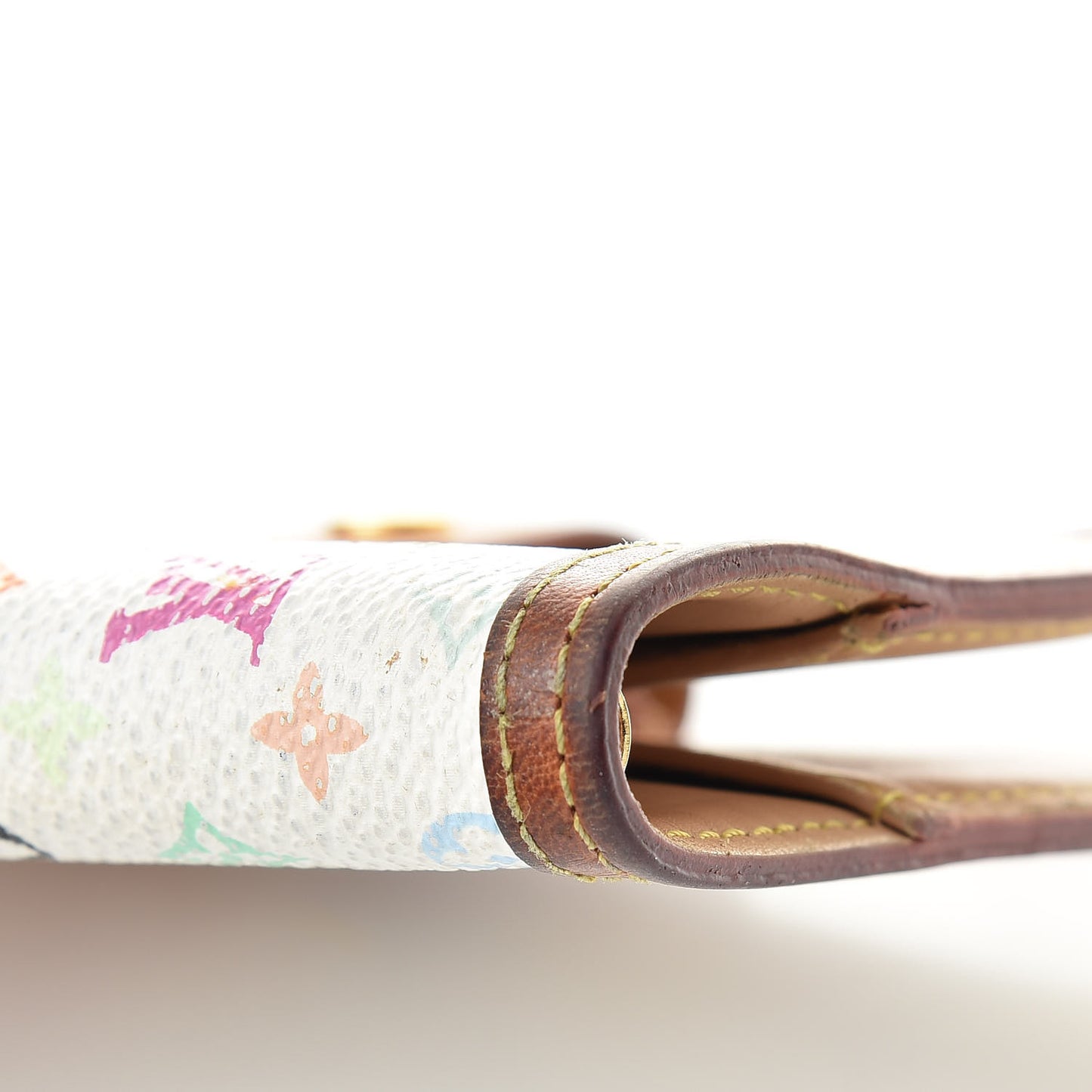 Monogram Multicolor Small Ring Agenda Cover White