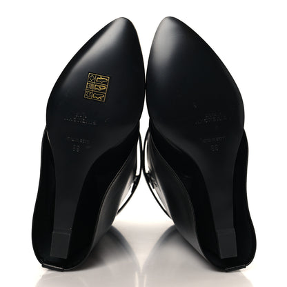 Givenchy Calfskin Shark Lock Ankle Boots 38 Black 5 of 8