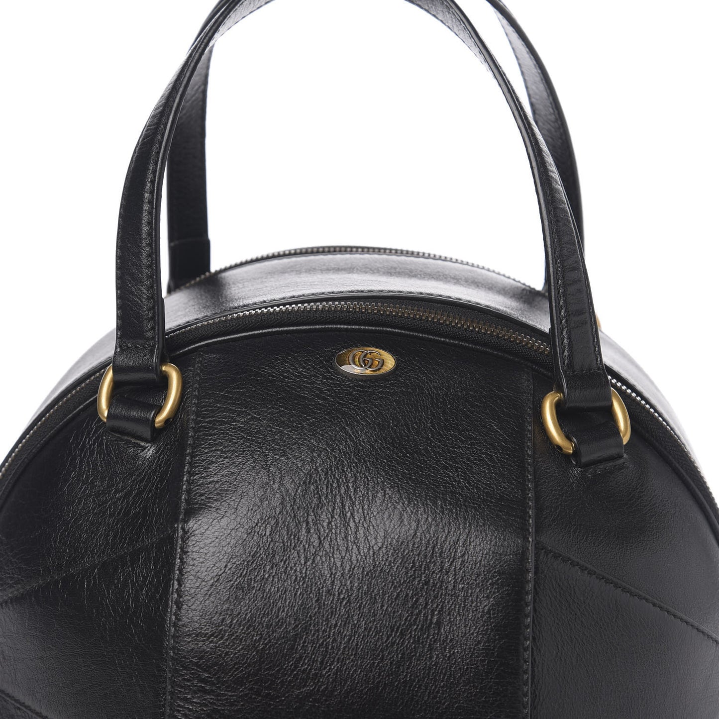 Piuma Lux Energy Large Tifosa Basketball Shaped Shoulder Bag Black