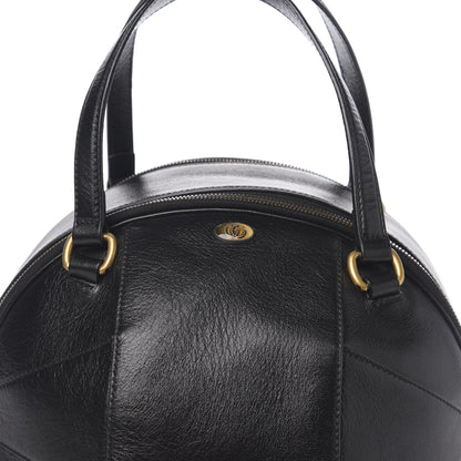 Gucci Piuma Lux Energy Large Tifosa Basketball Shaped Shoulder Bag Black 12 of 12