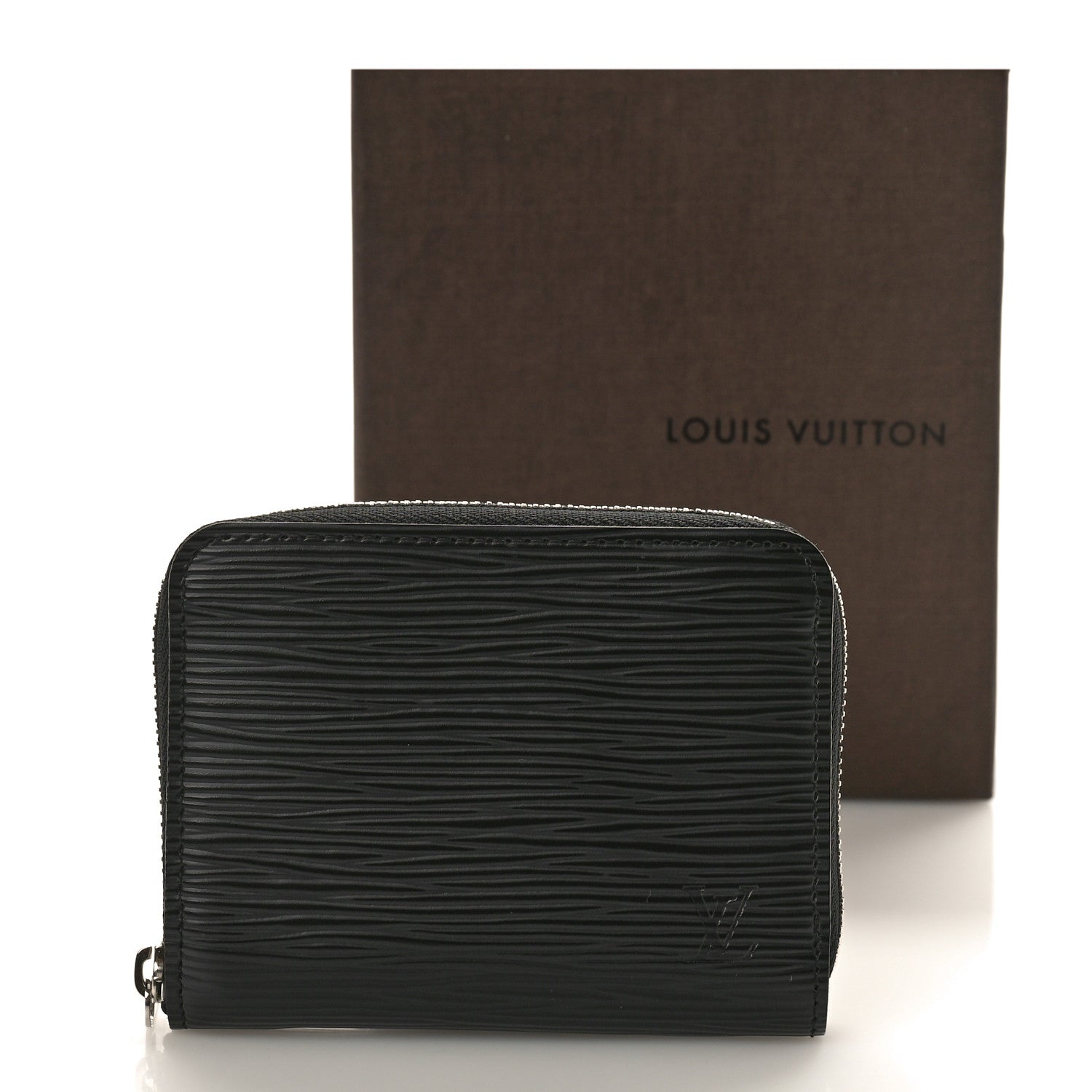Louis Vuitton Epi Zippy Coin Purse Black 8 of 8