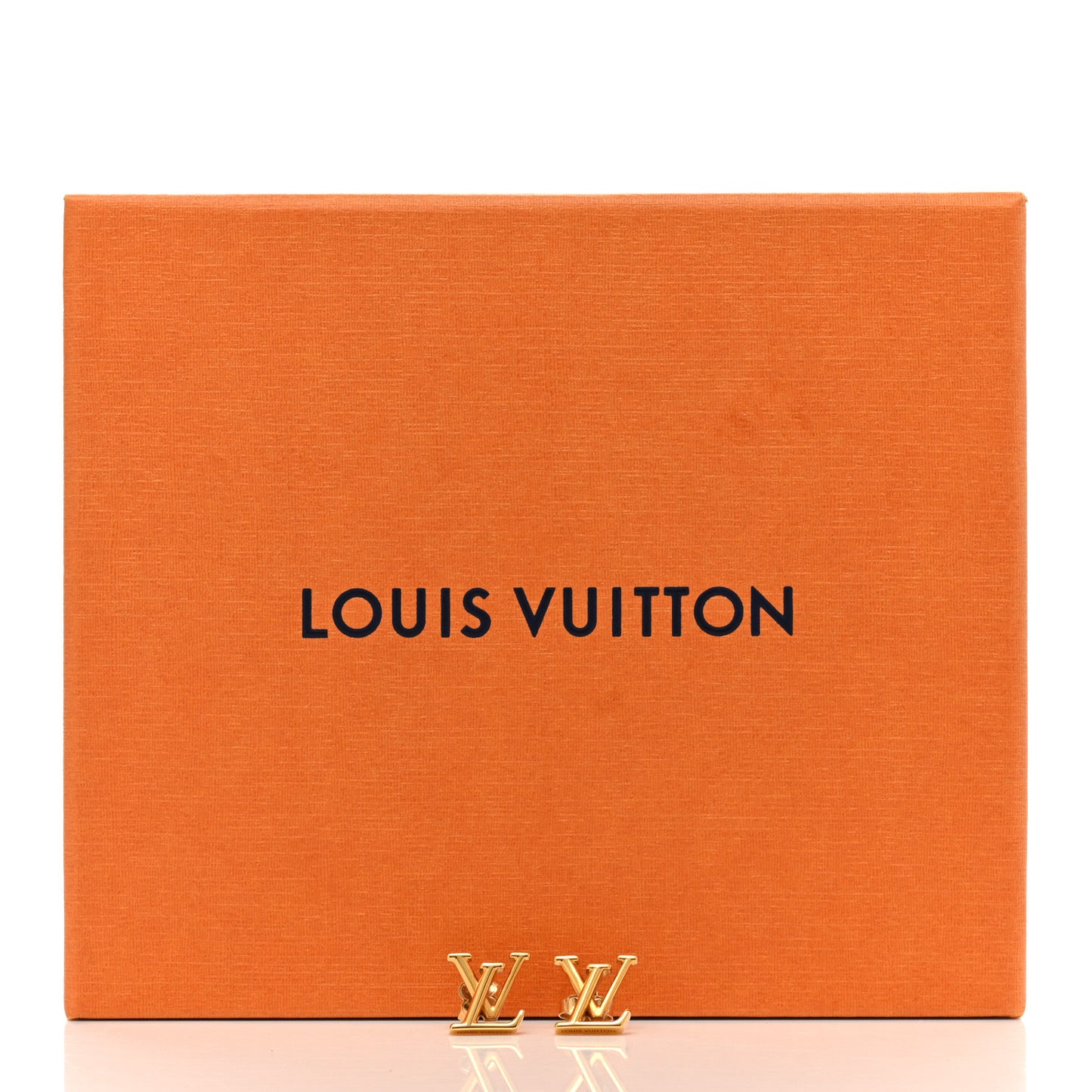 Metal LV Iconic Earrings Gold