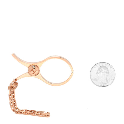Hermes Permabrass Filou Glove Clip Rose Gold 2 of 4