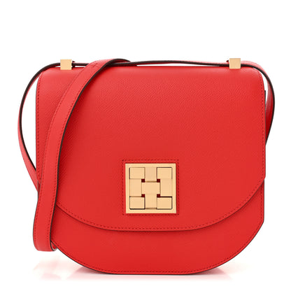 Hermes Epsom Mosaique Au 24-21 Rouge De Coeur 1 of 11