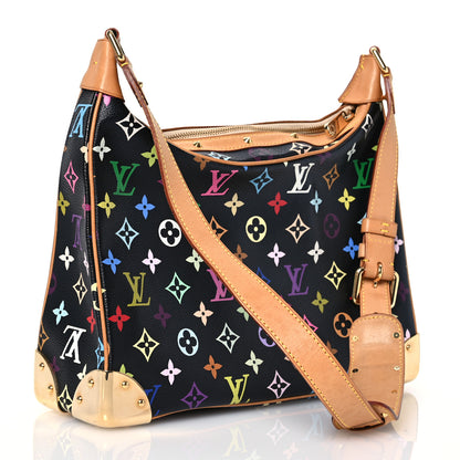 Louis Vuitton Monogram Multicolor Boulogne Black 3 of 11