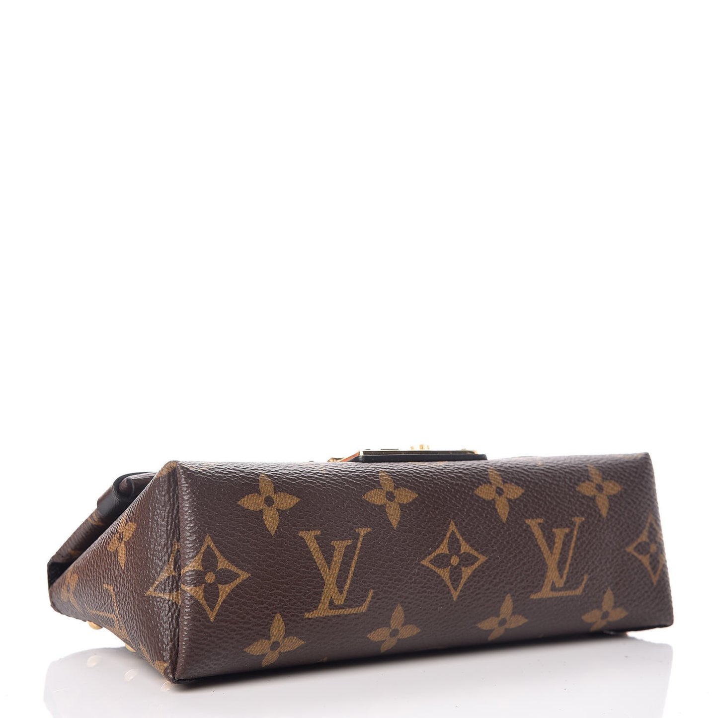 Monogram Triangle Chain Wallet Black