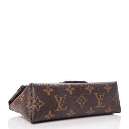 Louis Vuitton Monogram Triangle Chain Wallet Black 4 of 10