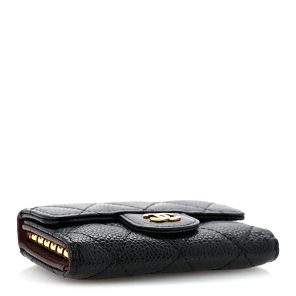 Chanel Caviar Quilted 6 Key Holder Black 4 of 10