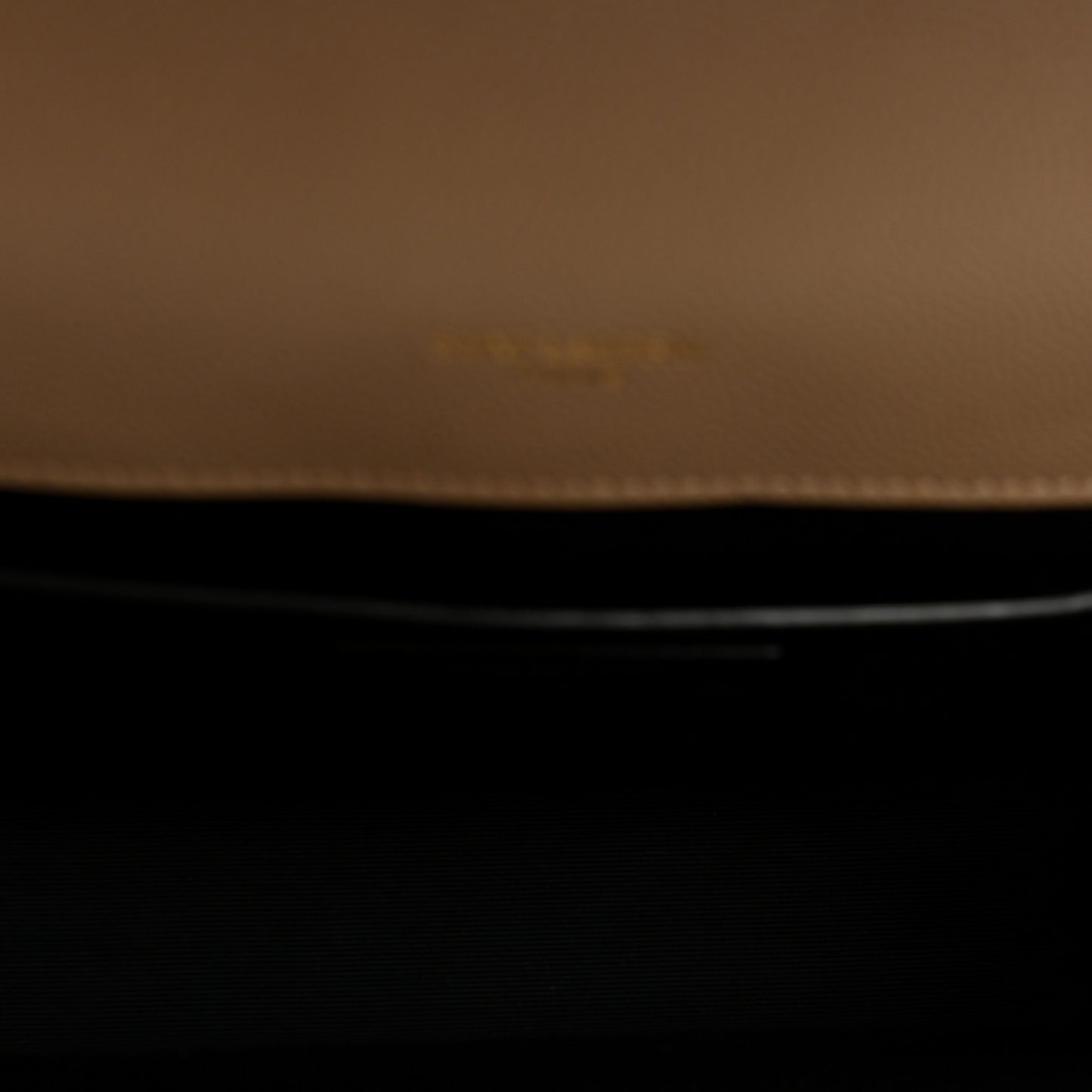 Grain De Poudre Textured Mixed Matelasse Medium Triquilt Monogram Satchel Dark Beige