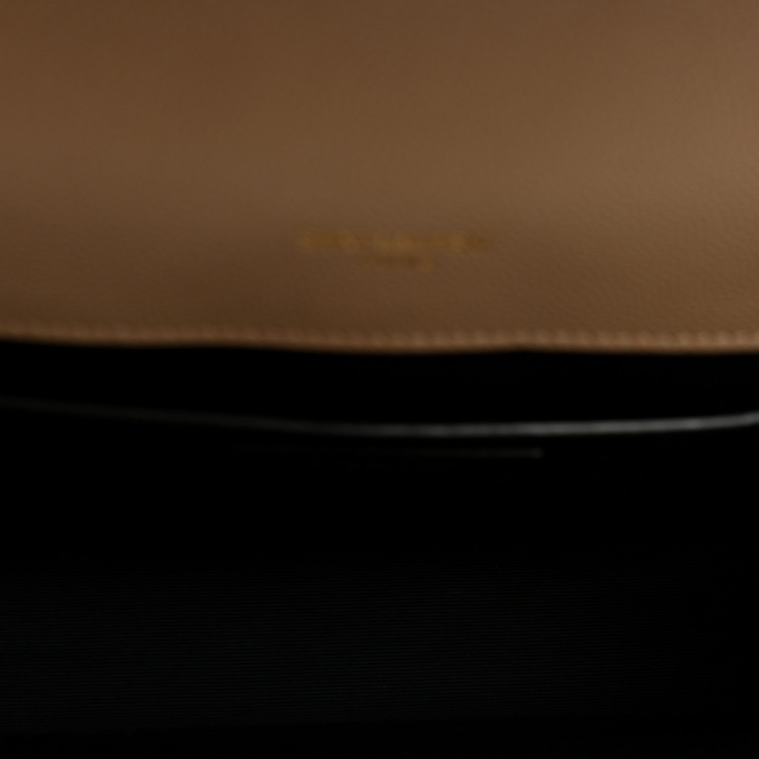 Saint Laurent Grain De Poudre Textured Mixed Matelasse Medium Triquilt Monogram Satchel Dark Beige 4 of 10