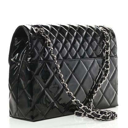 Chanel Vinyl Quilted In the Business Flap Bag Black 4 of 14
