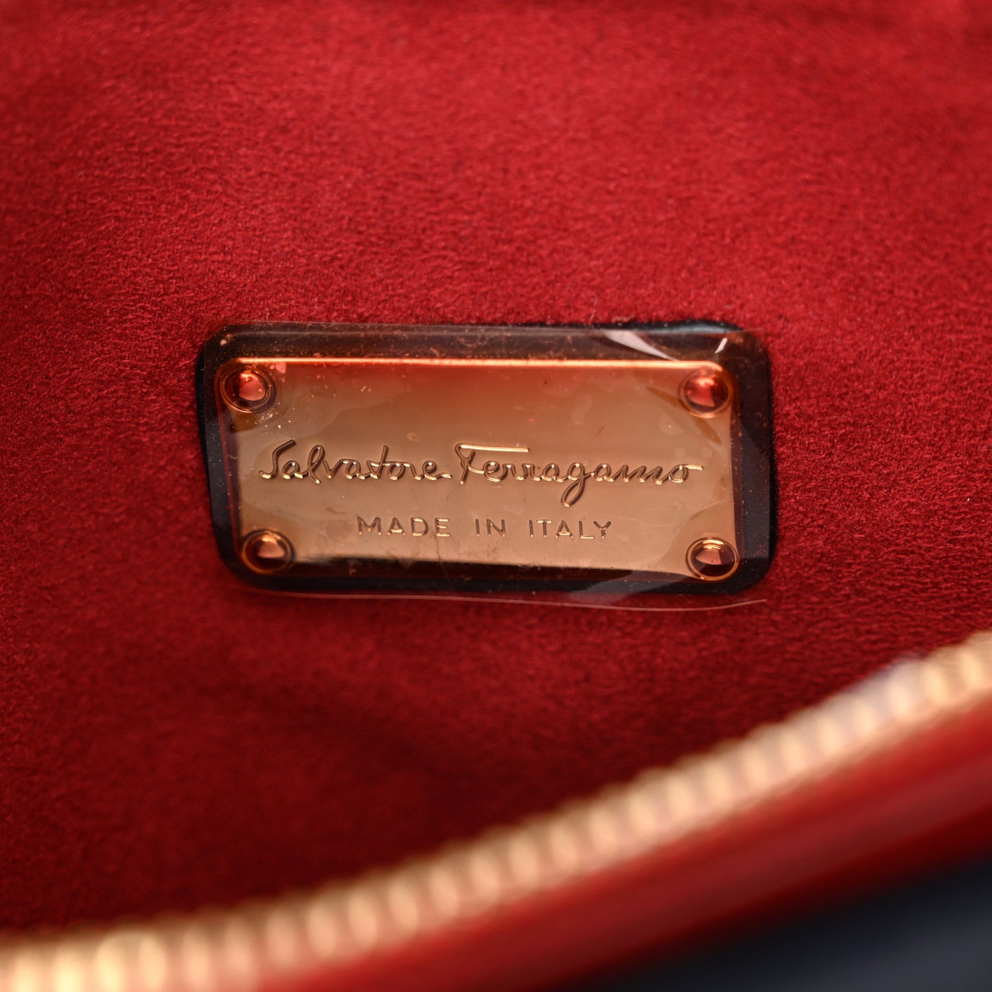 Calfskin Whitney Tote Navy