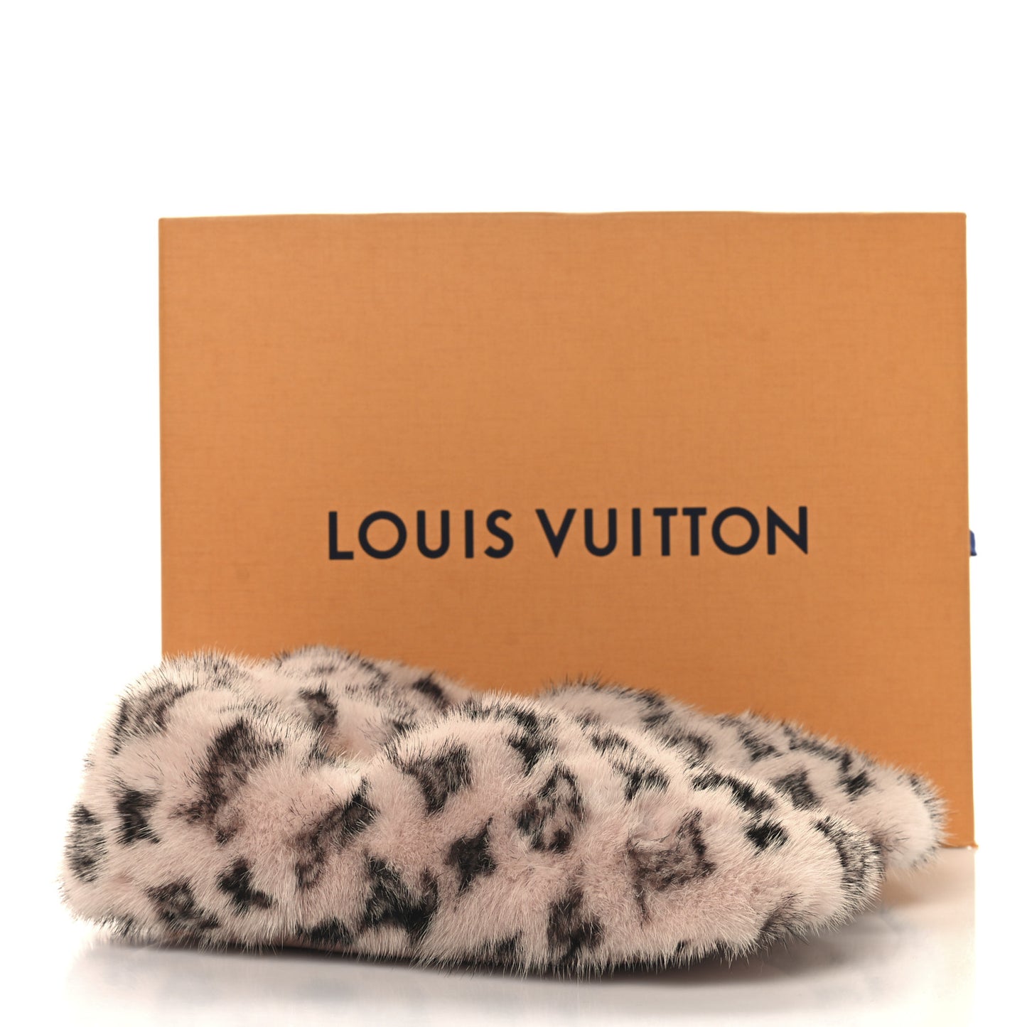 Mink Fur Dreamy Flat Loafer 38 Pink