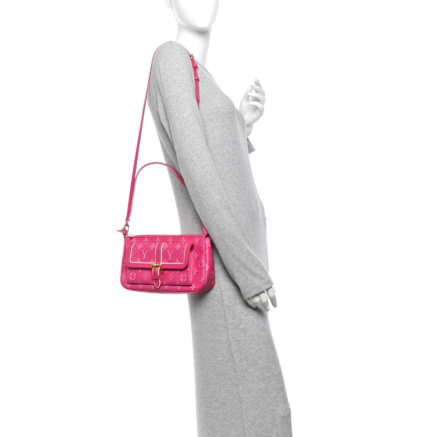 Louis Vuitton Monogram Fall For You Maxi Multi Pochette Accessories Fuchsia 2 of 9