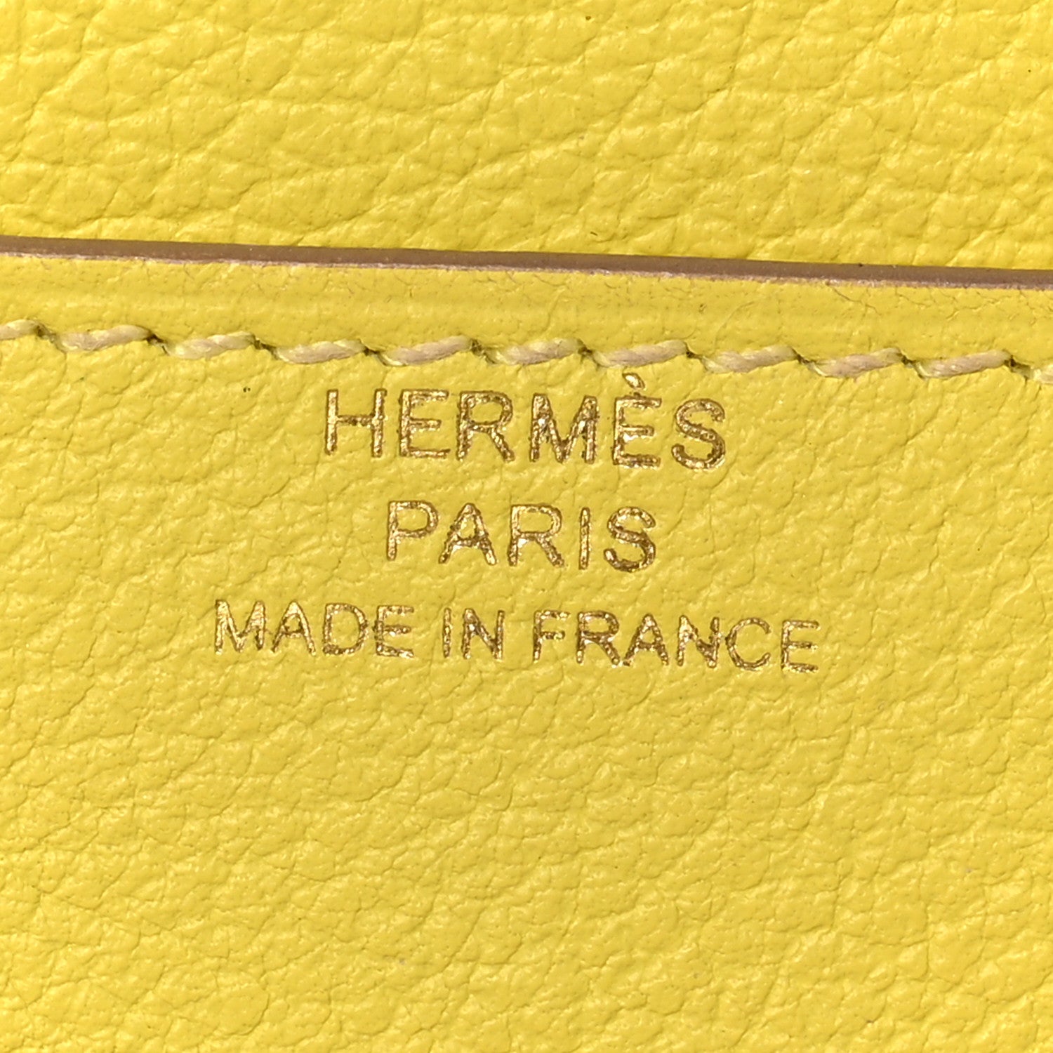 Hermes Evercolor Constance Wallet To Go Lime 6 of 9