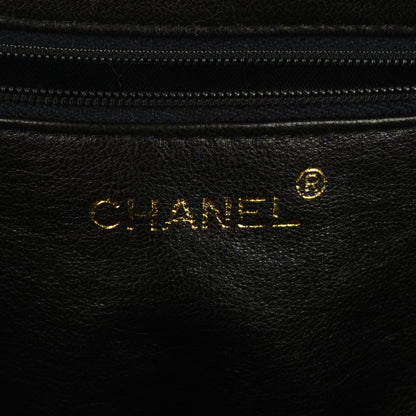 Chanel Suede Quilted Kiss Lock Frame Bag Brown 4 of 6