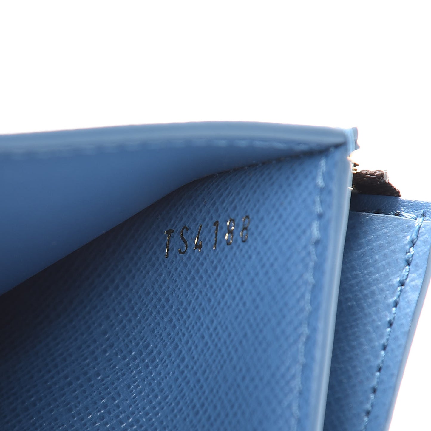 Monogram Zoe Wallet Blue Jean