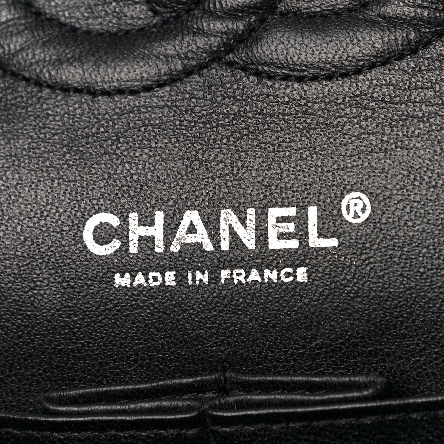 Metallic Tweed Medium Double Flap Black White