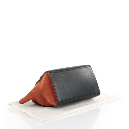 Celine Smooth Calfskin Suede Medium Tri-Color Trapeze 4 of 7