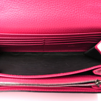 Gucci Dollar Calfskin Crystal Mini Dionysus Chain Wallet Box Pink 5 of 10