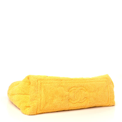 Chanel X Pharrell Williams Terry Coco Cocoon Tote Yellow 4 of 9