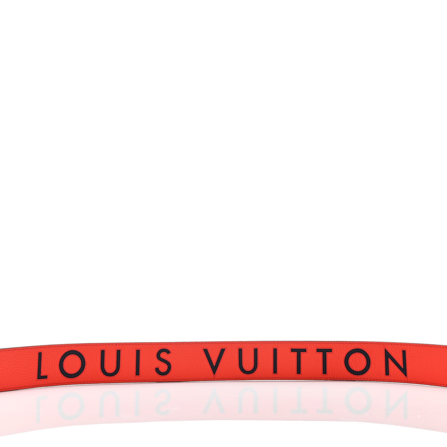 Louis Vuitton Calfskin Logo Shoulder Strap Red 3 of 3