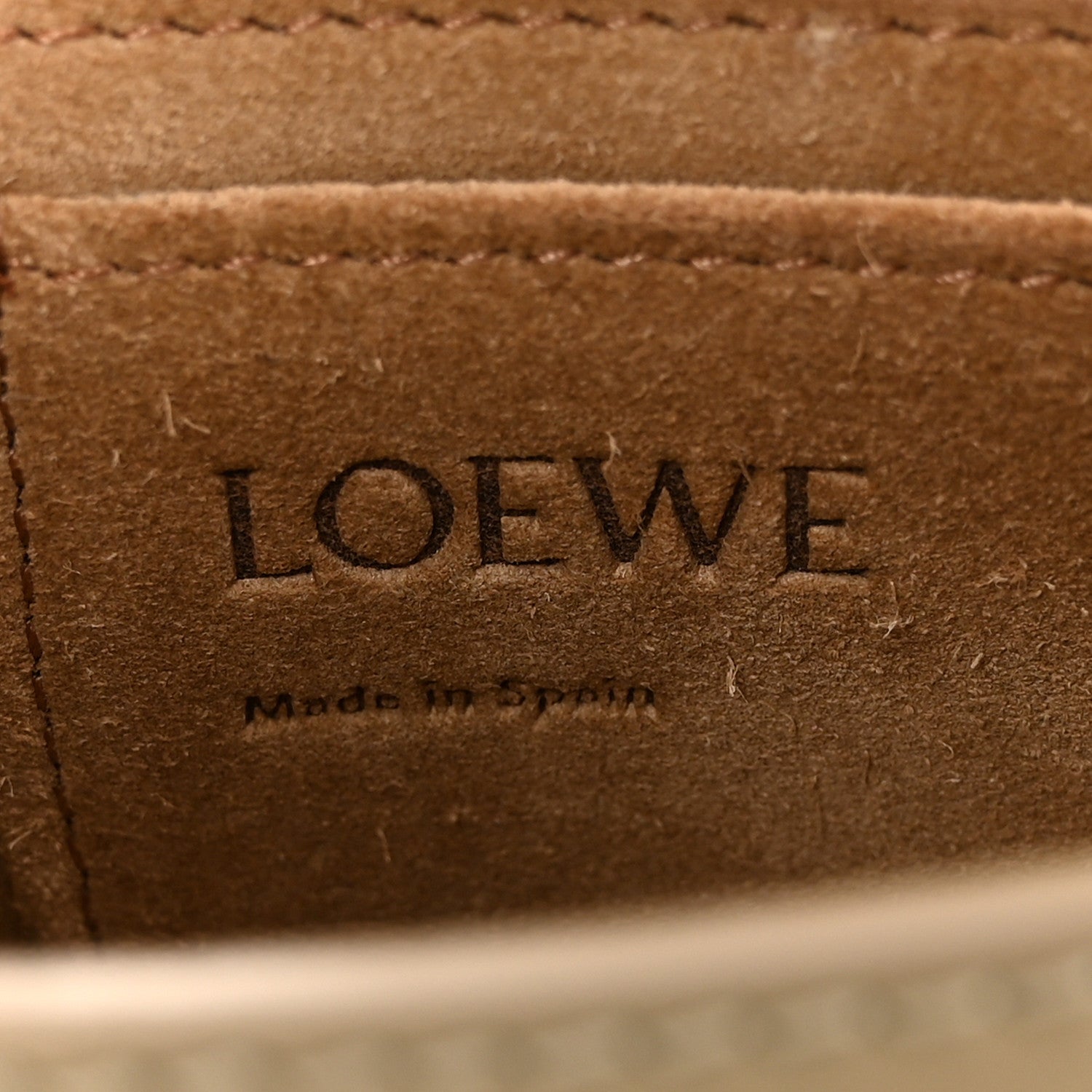 Loewe Calfskin Jacquard Mini Gate Dual Bag Butter 6 of 13