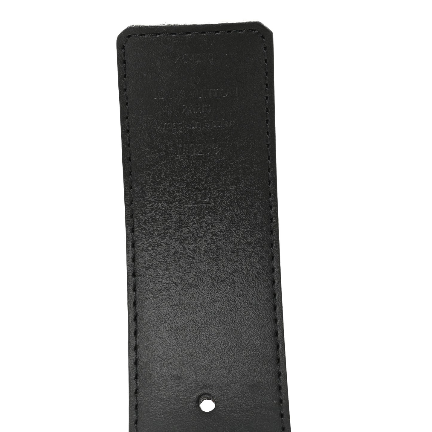 Damier Graphite 40mm LV Initiales 110 44 Belt