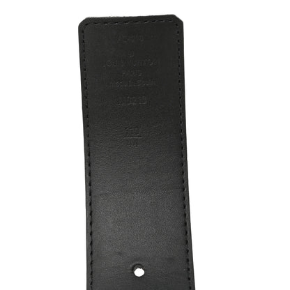Louis Vuitton Damier Graphite 40mm LV Initiales 110 44 Belt 3 of 5