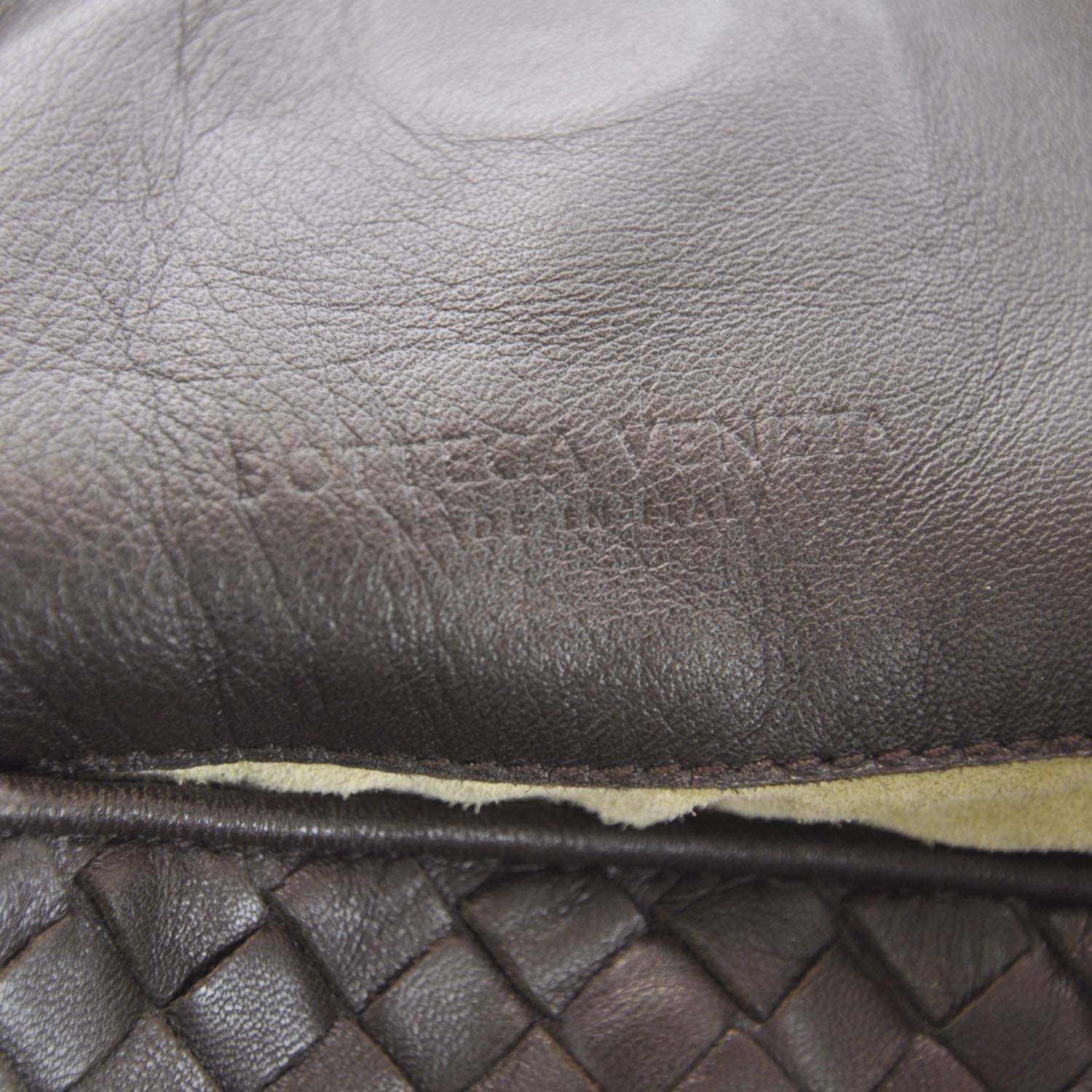 Bottega Veneta Nappa Intrecciato Parachute Bag Ebano 8 of 10