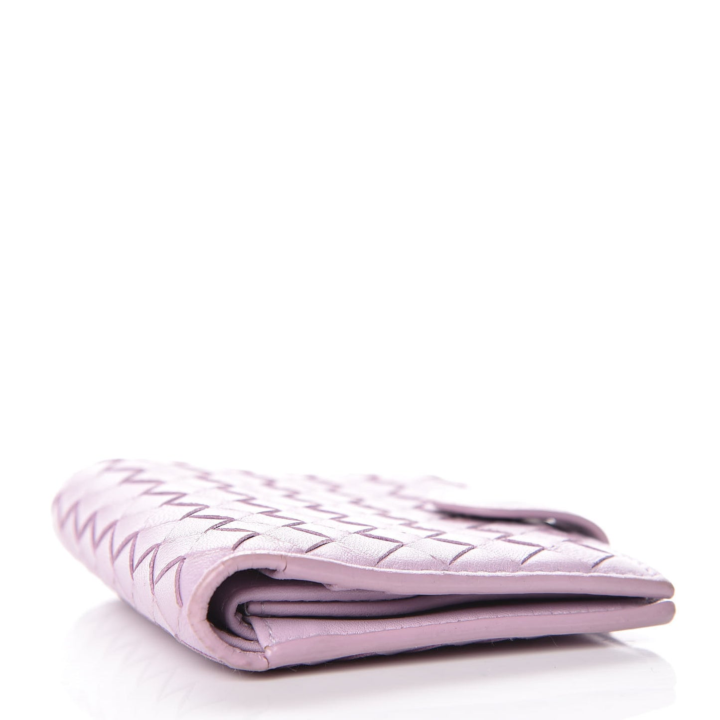 Nappa Intrecciato French Compact Wallet Parme