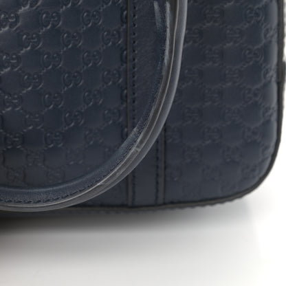 Gucci Soft Microguccissima Small Crossbody Bag Blue 12 of 14