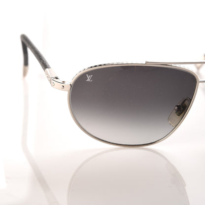 Louis Vuitton Damier Graphite Conspriration Ovale Z0358U Sunglasses 9 of 10